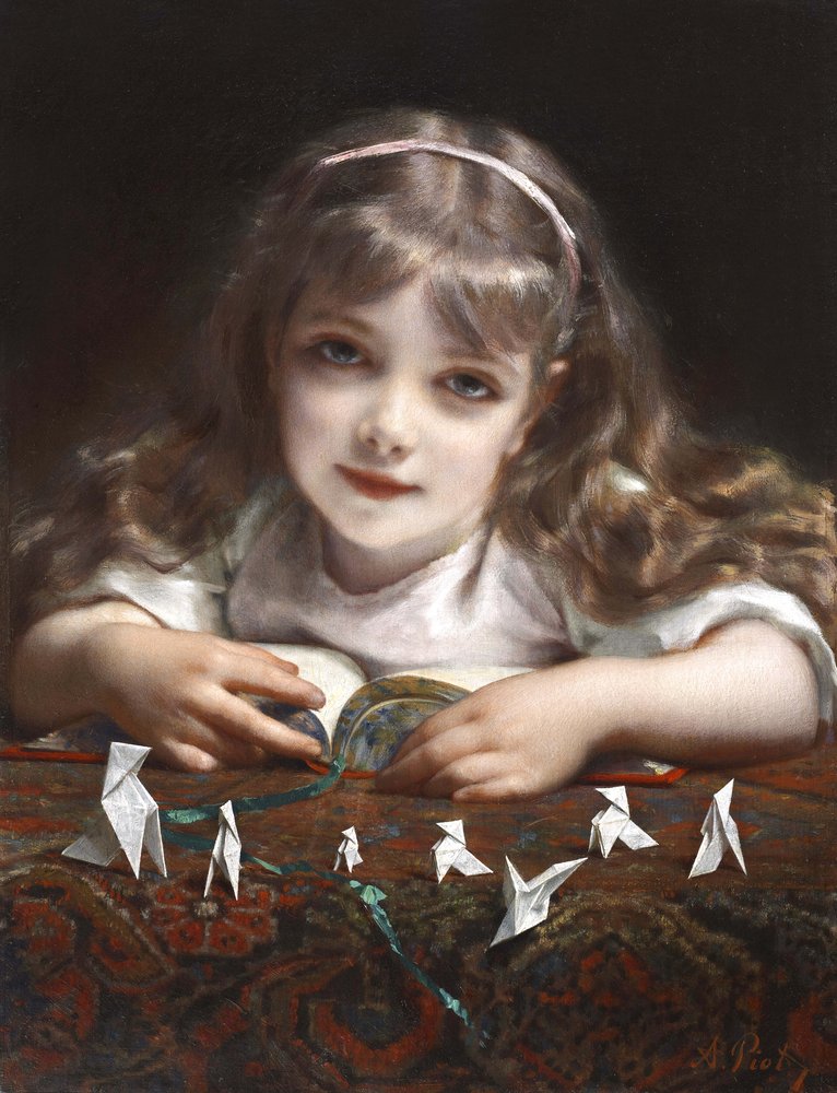 ベトナム絵画　額付き絵画残り2点　「祈り 」アオザイ少女　人物画 ベトナム絵画 額付き絵画残り2点 「祈り 」アオザイ少女 人物画